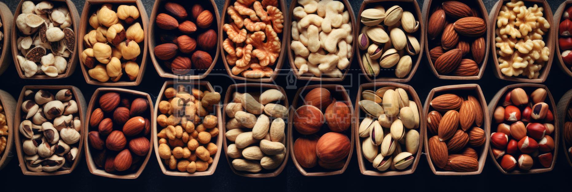 Free Photos - Various Nuts And Dried Fruits In Bowls, Healthy Snack Top ...