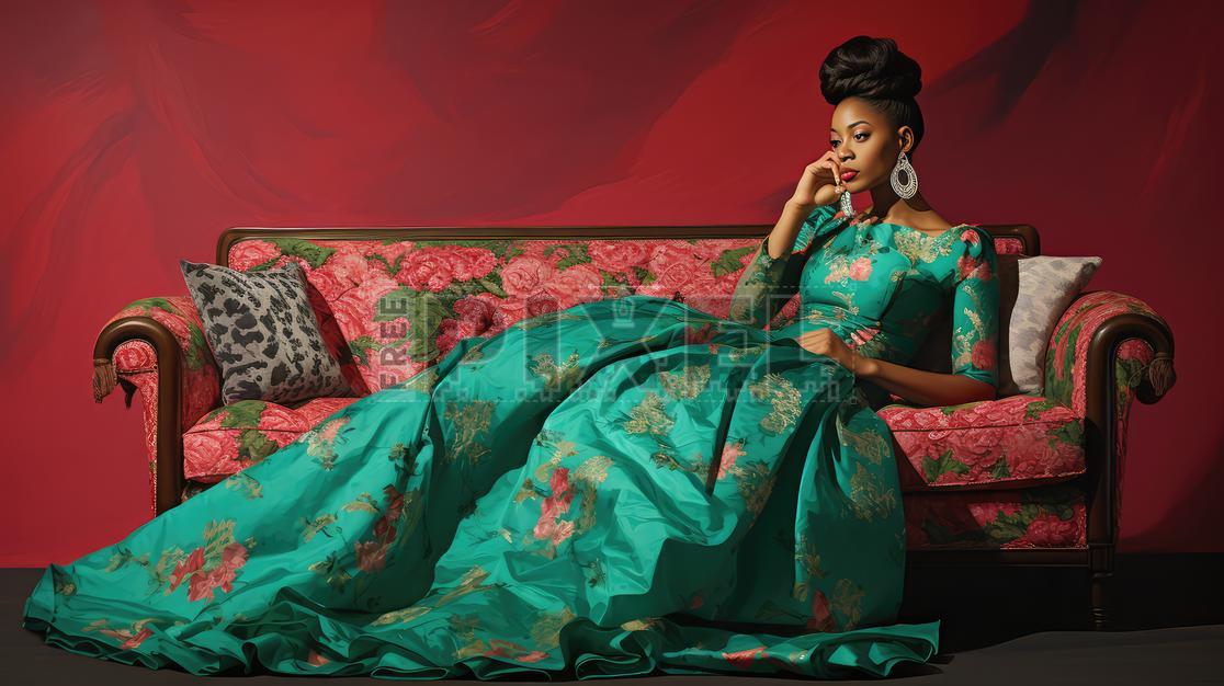 Free Photos - The Enchanting Elegance Of A Woman In A Stunning Green Gown |  FreePixel.com