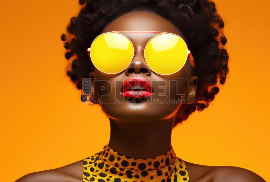 Free Photos - Eye-catching Fashionista In Vintage Glasses | FreePixel.com