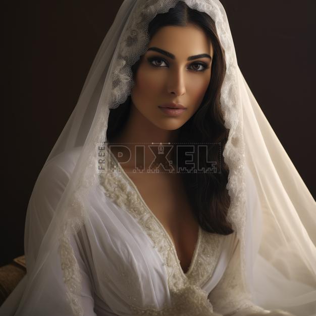 Free Photos - Closeup Image Of Beautiful Arabian Young Woman Portrait ...