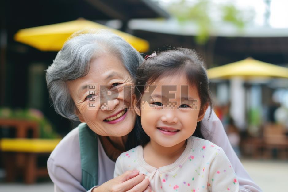Free Photos - A Heartwarming Moment Between A Young Child And An Older ...