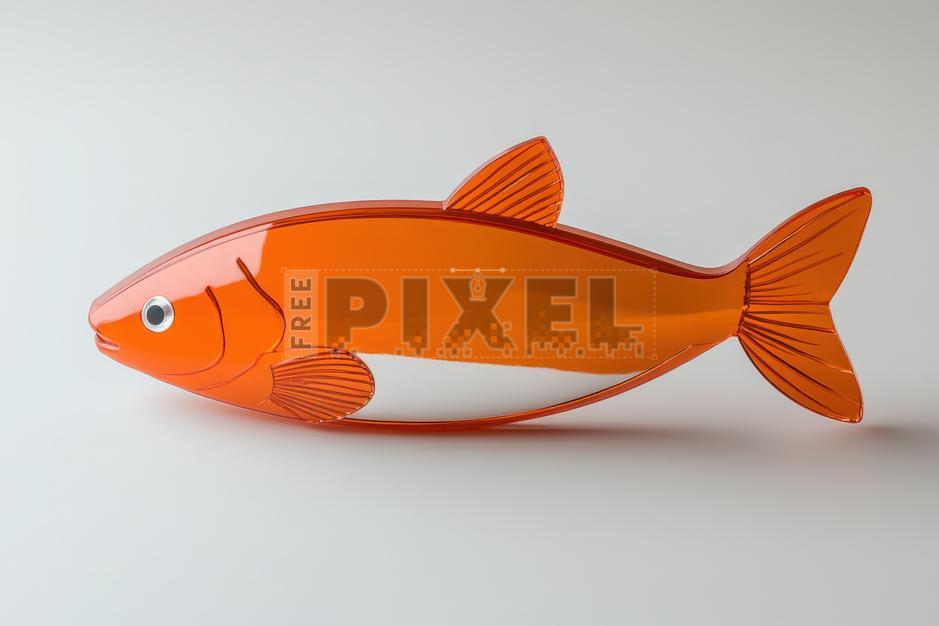Free Photos - Orange Fish On Grey Surface | FreePixel.com