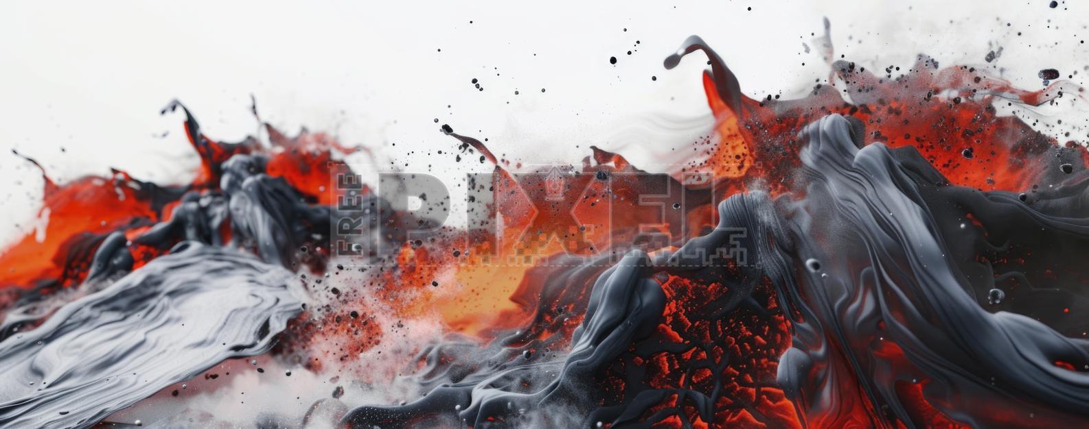Free Photos - Artistic Volcanic (lava Explosion) Eruption Background ...
