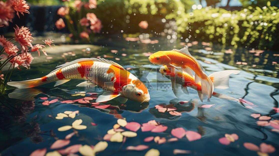 Free Photos - Beautiful Koi Fish Swimming In Natural Pond, Used For ...