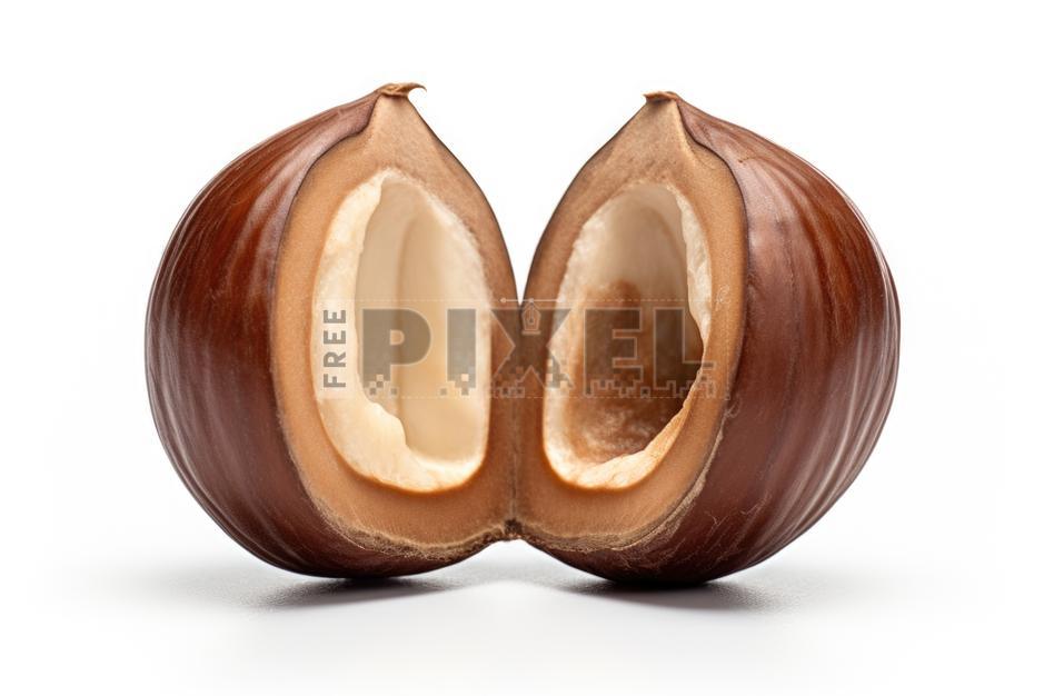 Free Photos - Broken Chestnuts Shell Isolated On White Background ...