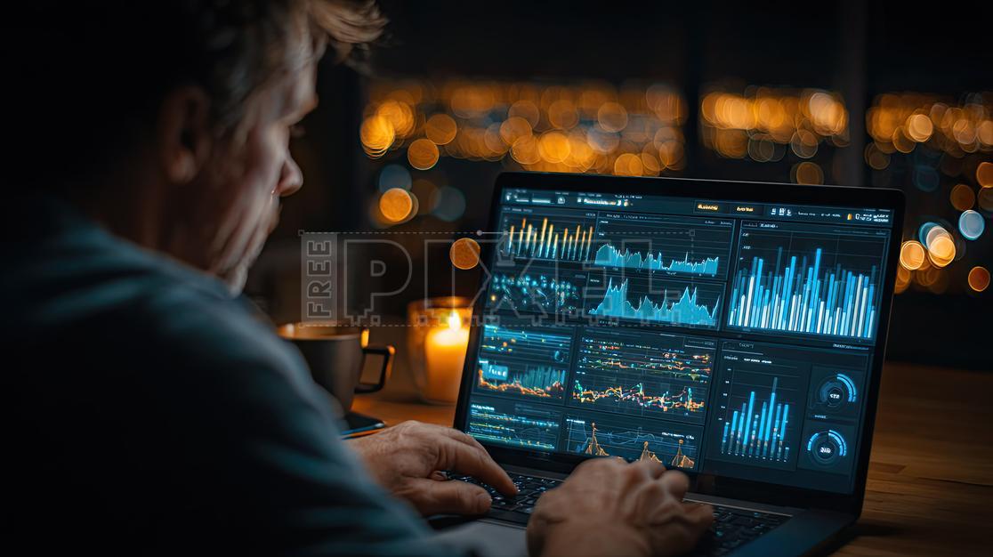 Free Photos - Business Analytics Dashboard On Laptop Screen Displaying ...