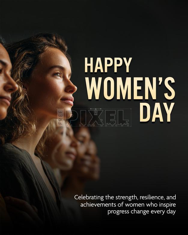 Free Photos - Happy Women's Day Social Media Post Template With Diverse ...