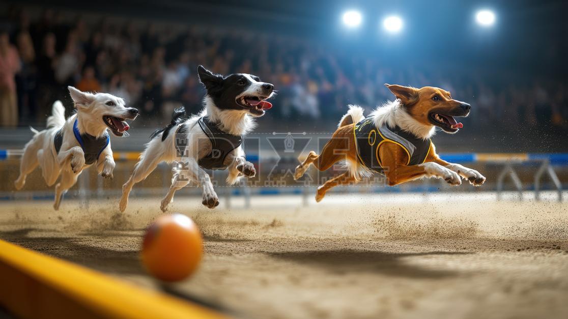 Free Photos - Dogs Racing On A Track | FreePixel.com