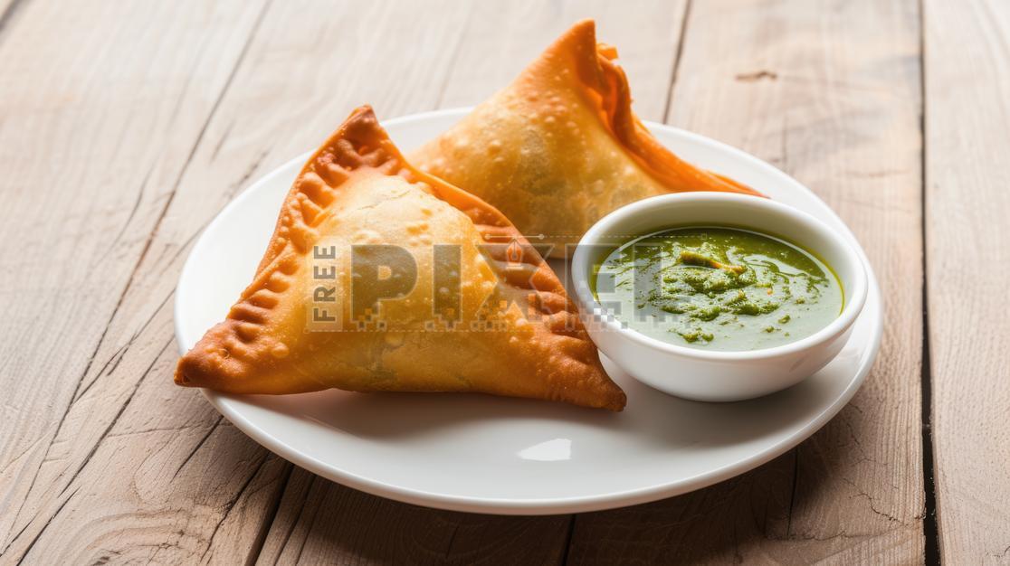 Free Photos - Mouth-watering Indian Snack Rissole (Samosa) With Spicy ...