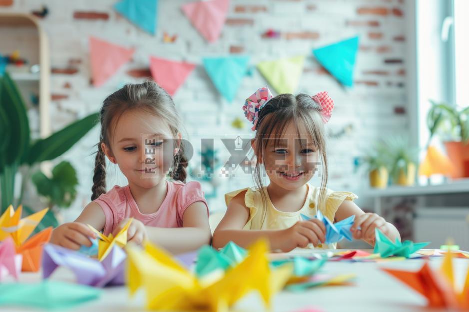 Free Photos - Australian Student Girl Preparation For Origami ...