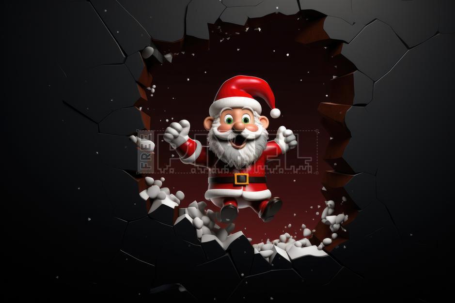 Free Photos - Father Christmas Breakthrough | FreePixel.com
