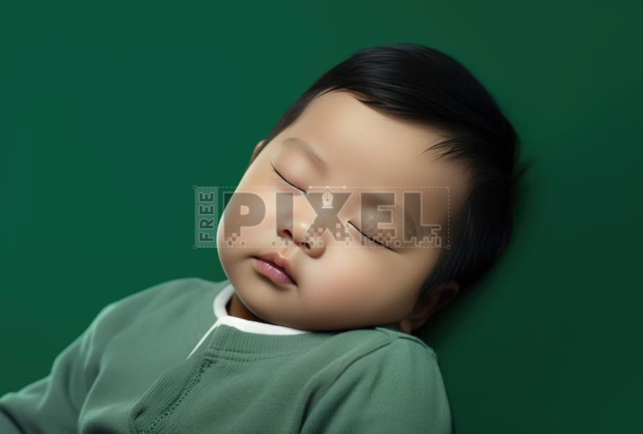 Free Photos - Sleeping Asian Baby - A Peaceful Moment Captured In Photo ...