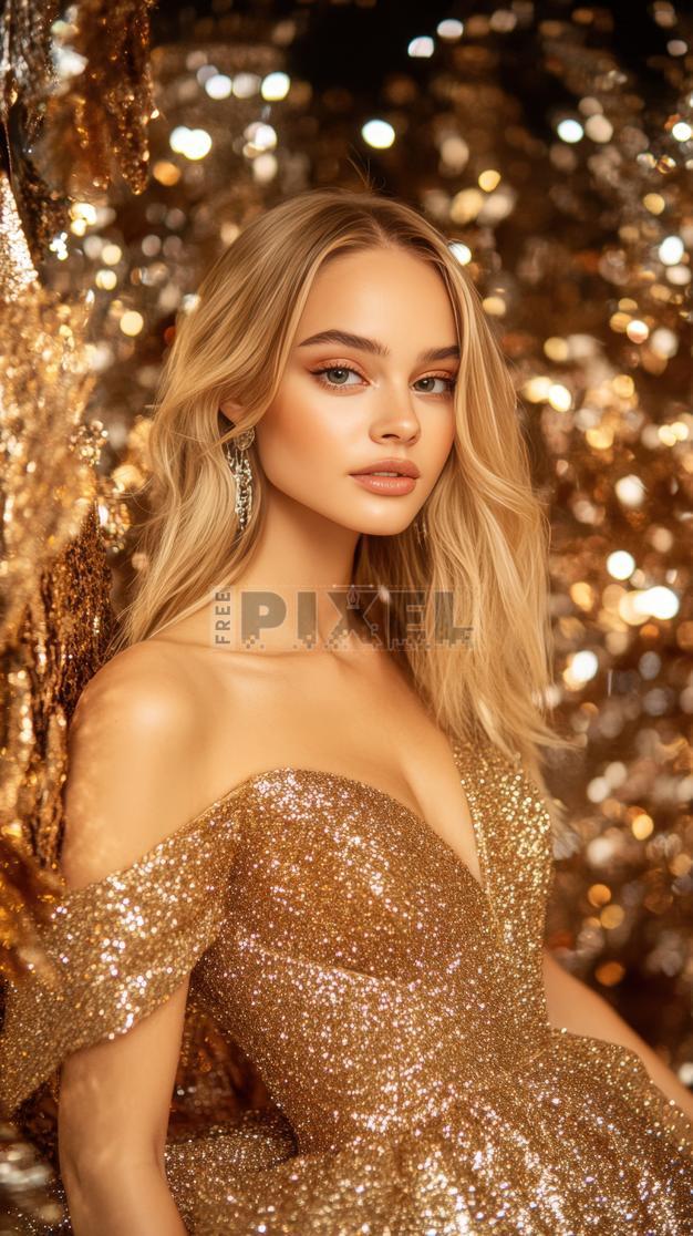 Free Photos - Stunning Woman Poses With Disco Ball In Party Night Photo. |  FreePixel.com