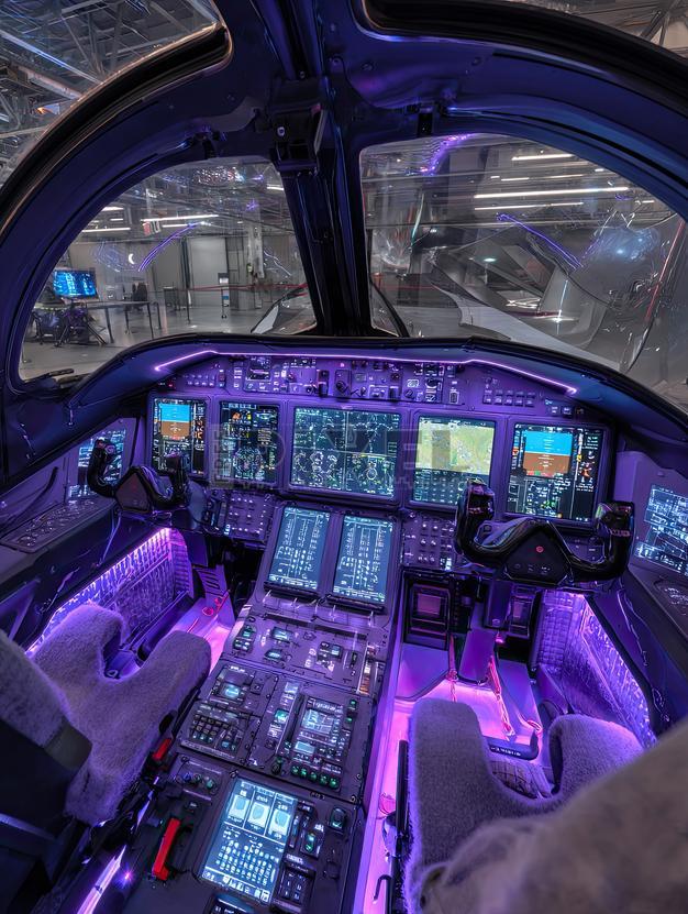 Free Photos - Cockpit Of A Modern Aircraft | FreePixel.com