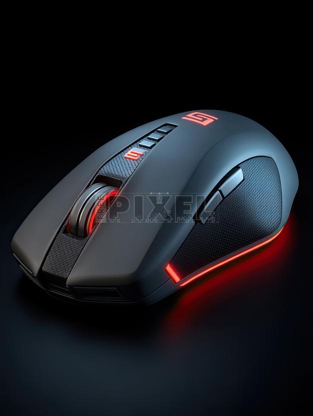 Free Photos - Computer Mouse With Red Light | FreePixel.com
