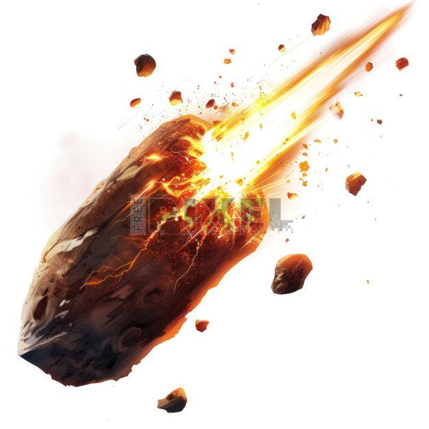 Free Photos - Burning Meteor Entering Atmosphere With Fiery Trail ...