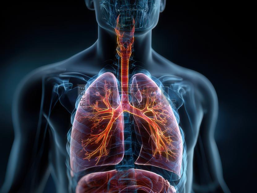 Free Photos - Glowing Human Body Showing Lungs And Respiratory System ...