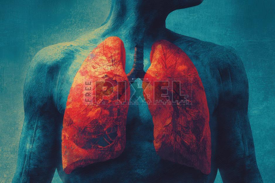 Free Photos - Glowing Human Body Showing Lungs And Respiratory System ...