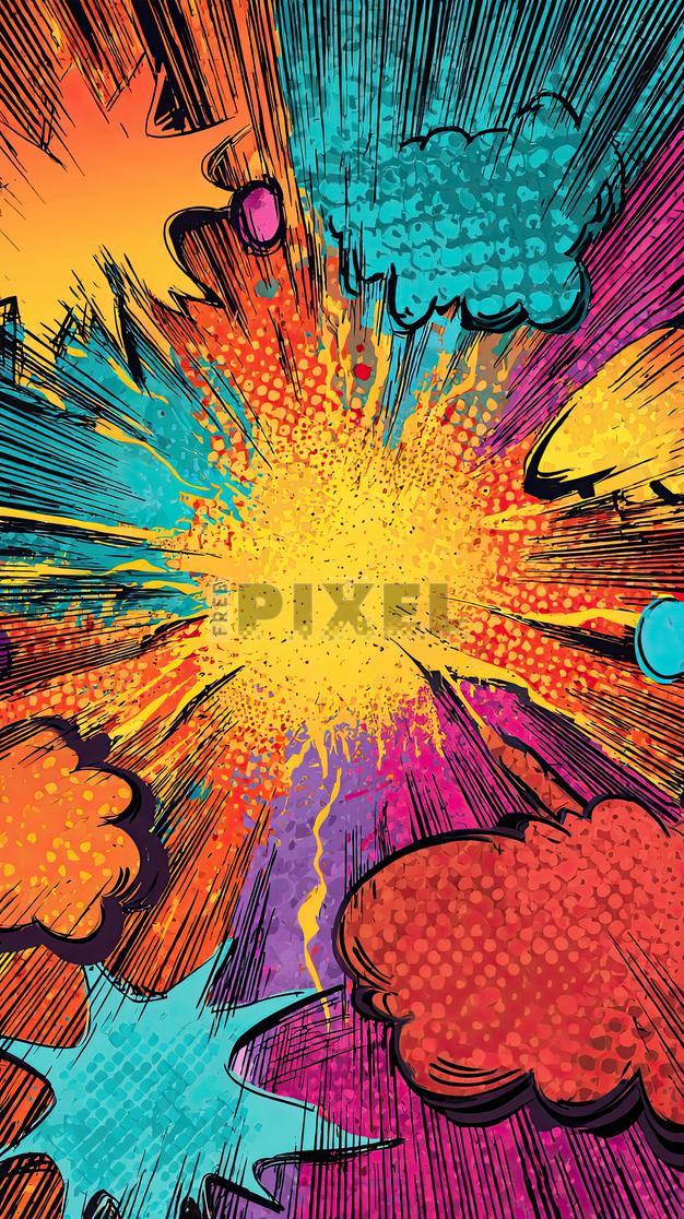 Free Photos - Comic Book Explosion | FreePixel.com