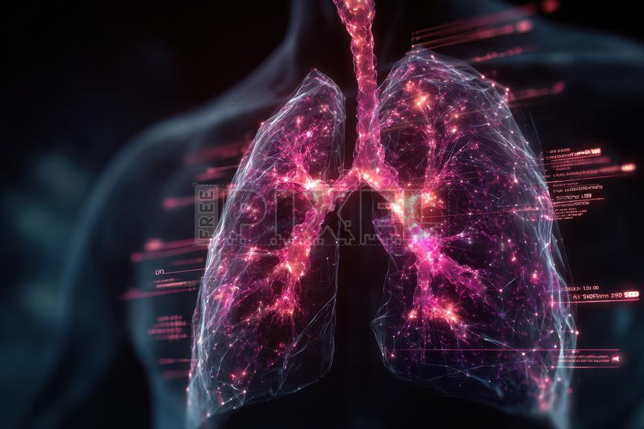 Free Photos - Glowing Human Body Showing Lungs And Respiratory System ...