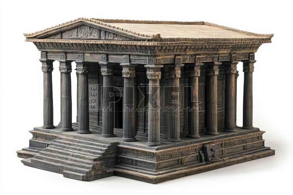 Free Photos - Ancient Stone Temple With Classical Columns | FreePixel.com
