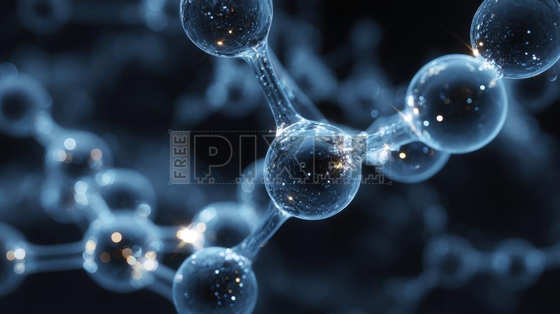 Free Photos - Molecular Structure Of Water | FreePixel.com
