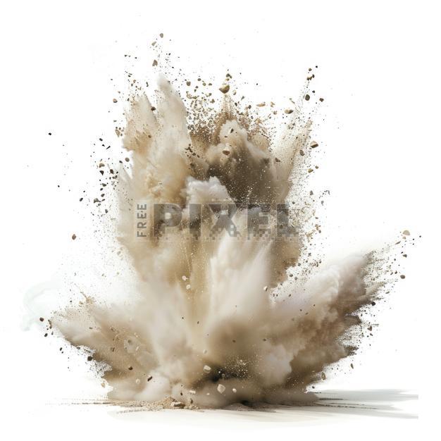 Free Photos - Close-up Of Dirt Exploding In The Air. | FreePixel.com