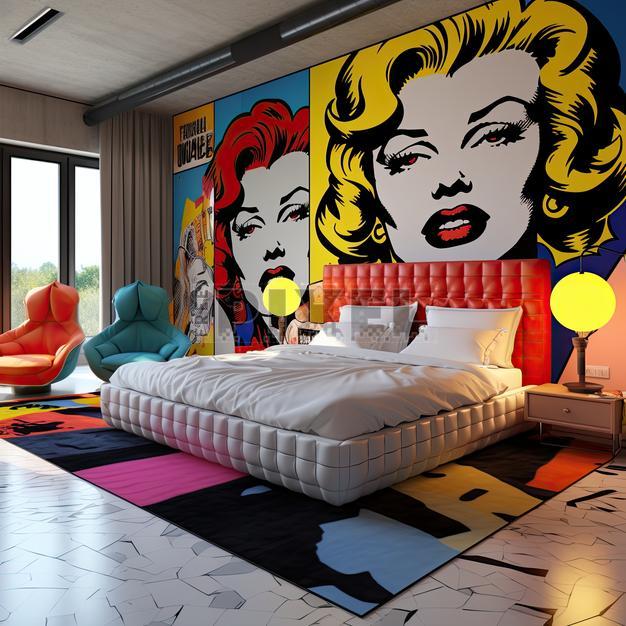 Marilyn Monroe Themed Bedroom