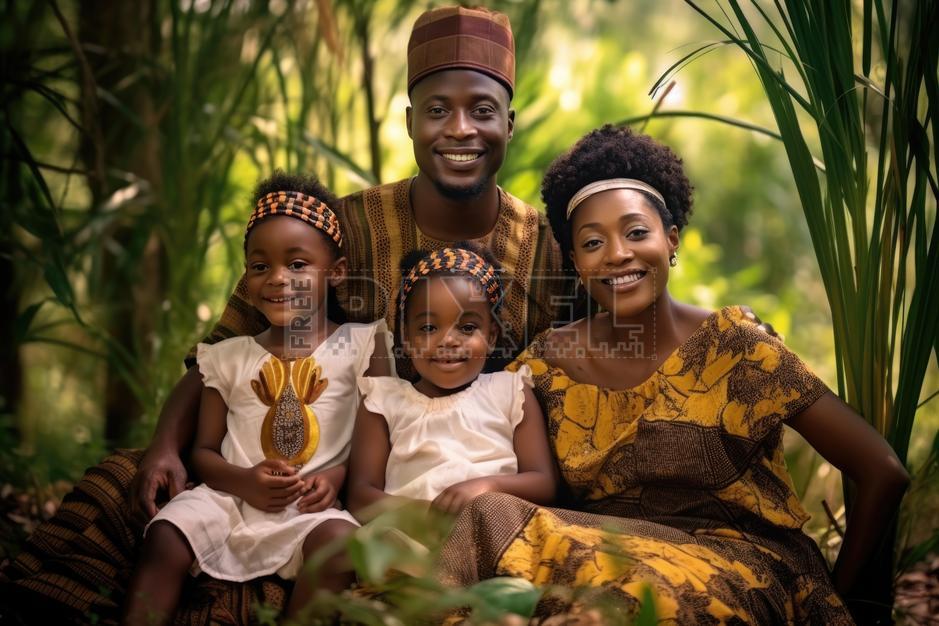 Free Photos - A Family Portrait - The Odusanlen Family | FreePixel.com