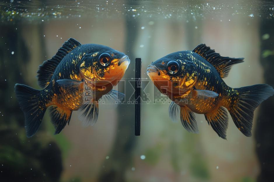 Free Photos - Two Fish Swimming In Water | FreePixel.com