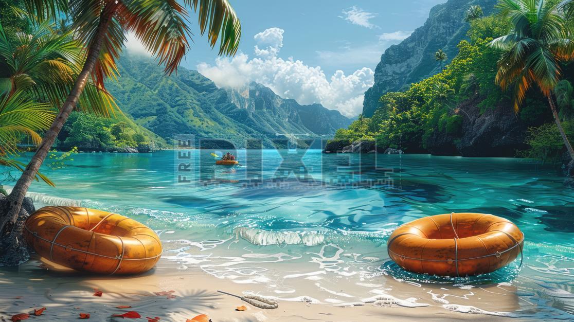 Free Photos - Floating In The Ocean - Tubes And Rafts | FreePixel.com