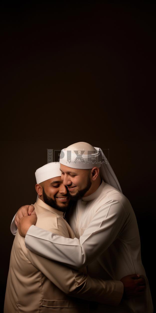 Free Photos - Two Middle Eastern Men Embracing Each Other | FreePixel.com