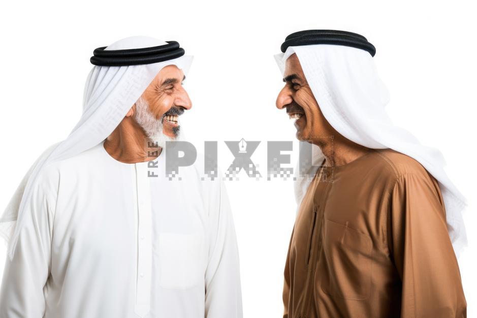 Free Photos - Two Middle Eastern Men In Traditional Clothing, Sharing A ...