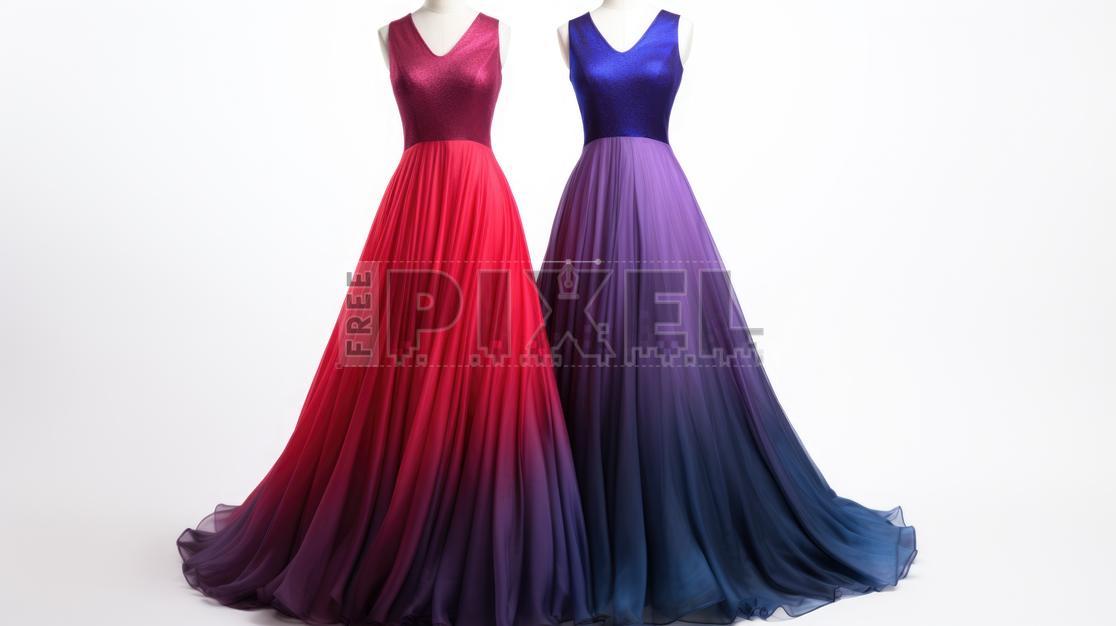 green emerald velvet dress Elegant Floral Purple Chiffon Long Prom, Purple Formal Graduation Even —  Bridelily main image 0