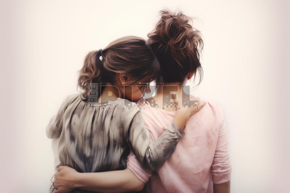 Free Photos - Two Women Standing Together With Arms Around Each Other ...