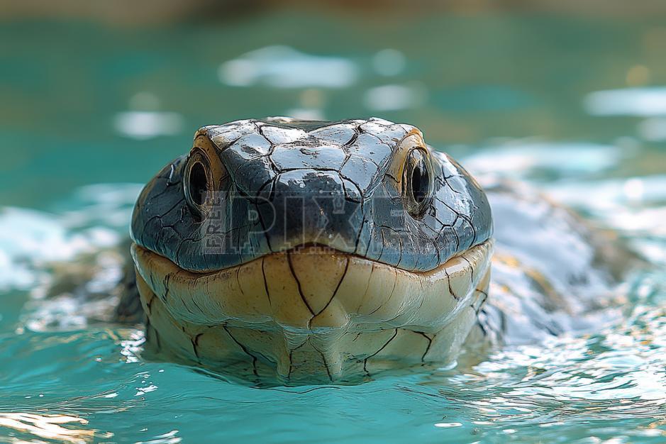 Free Photos - Turtle In Water | FreePixel.com