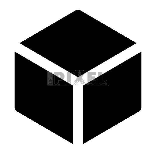 Free - 3D Cube Icon | FreePixel.com