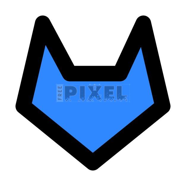 Free Svg - Blue Arrow Down Icon | FreePixel.com