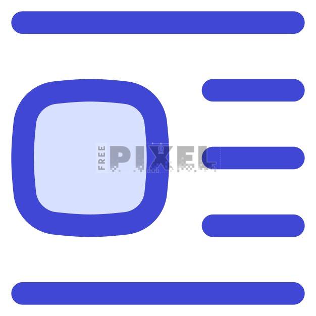 Free Svg - Blue Square With Rounded Corners | FreePixel.com