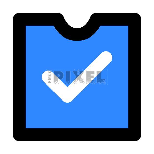 Free Svg - Blue Checkmark Icon | FreePixel.com