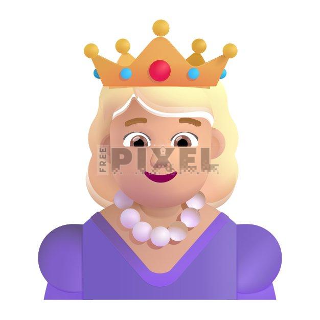 princess dress emoji vintage princess with pale pink dress emoji