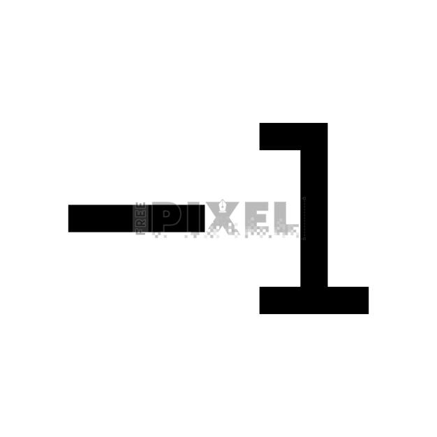 Free - Negative One Symbol | FreePixel.com