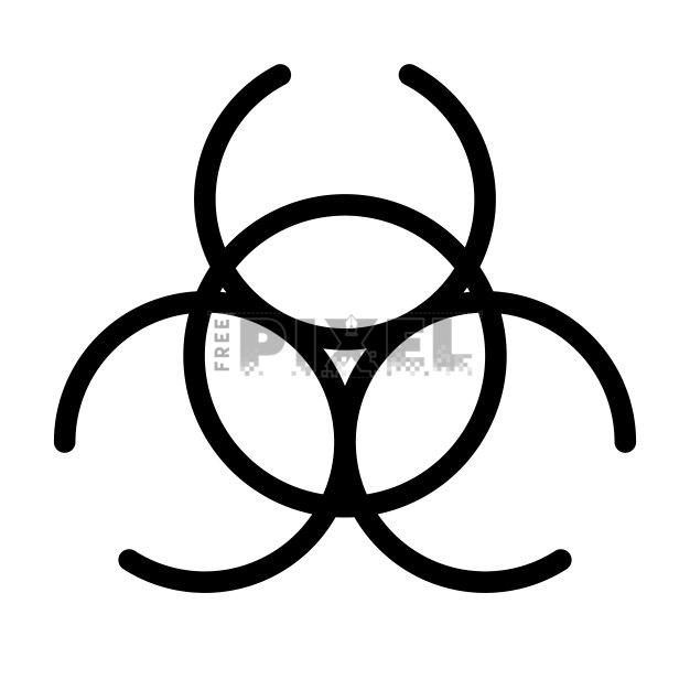 Biohazard Icon Svg