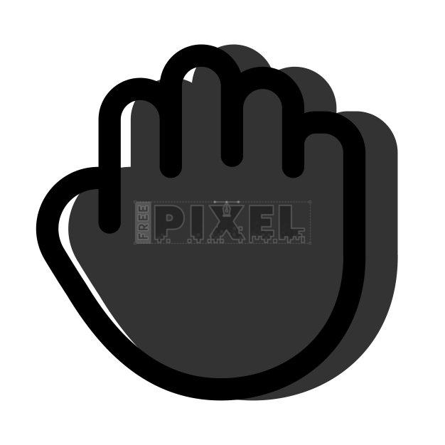 Hand Grab Icon Svg