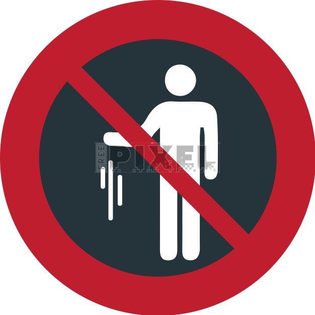 Free - No Littering Sign | FreePixel.com
