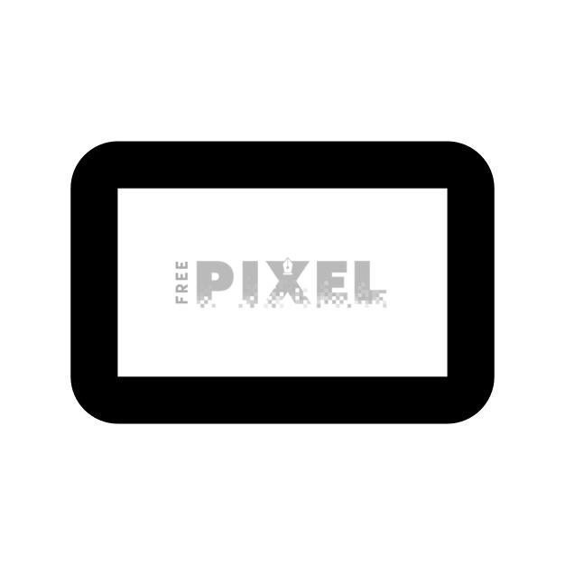 Free Svg - Rectangle With Rounded Corners | FreePixel.com