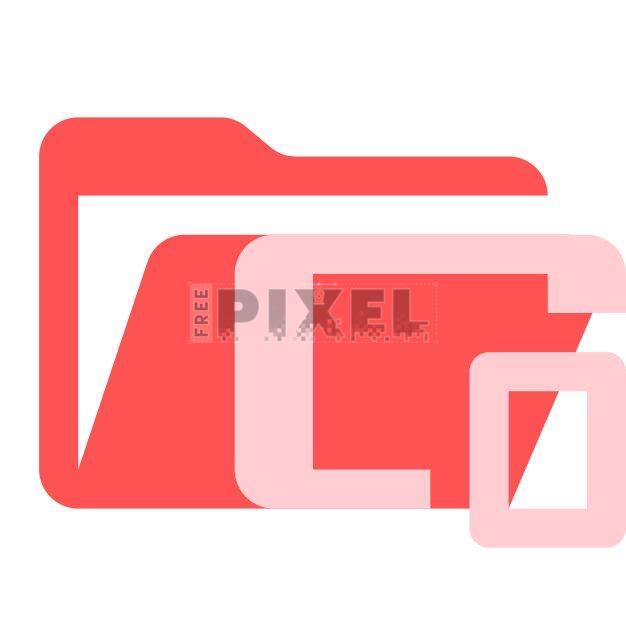 Red Folder Icon Png