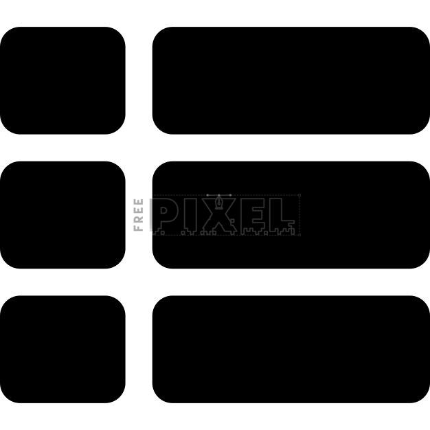 Free - Rounded Rectangle Buttons | FreePixel.com