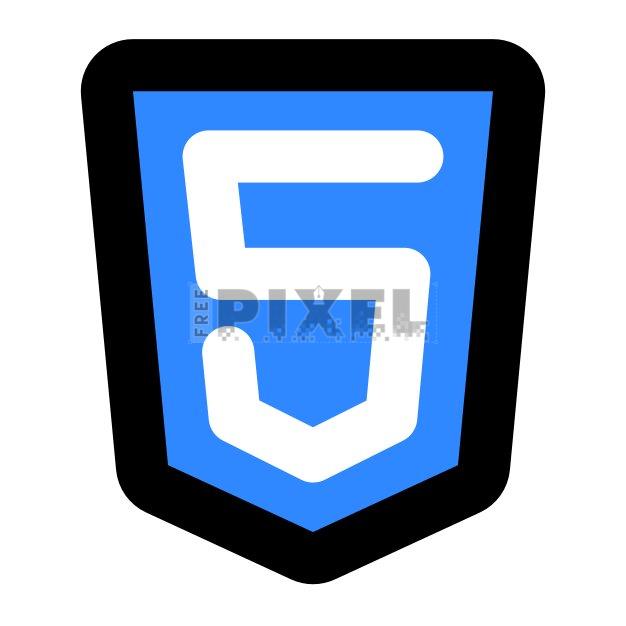 Free Svg - Shield With Number 5 | FreePixel.com