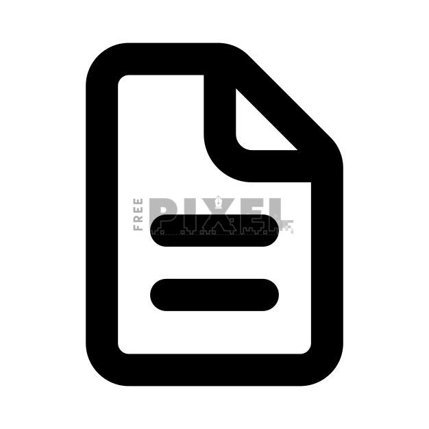 Free Svg - Document Icon | FreePixel.com